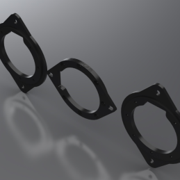 ✅ Zestaw adapterów głośnikowych 3" do deski rozdzielczej – Audi A5, S5, RS5, A4, S4, RS4, Q5 (B8/8.5)
