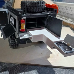 Przyczepka V1 OFFROAD wersja Premium 1:10